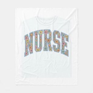 Couverture Polaire Chemise de conception de lettrage universitaire fl