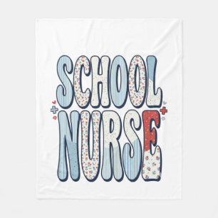 Couverture Polaire Chemise de conception de typographie florale vinta