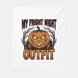 Couverture Polaire Chemise de déguisement Halloween Tenue Citrouille