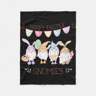 Couverture Polaire Chemise de gnomes de Pâques pour femmes, Gnomies d