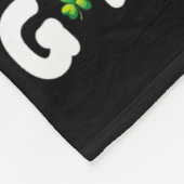 Couverture Polaire Chemise de la Saint-Patrick Femmes - Shenanigans a (Coin)