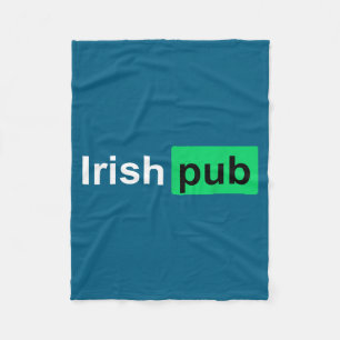 Couverture Polaire Chemise de pub irlandais - Chemises irlandaises dr