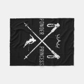 Couverture Polaire Chemise de ski Princess Powder (Devant (Horizontal))