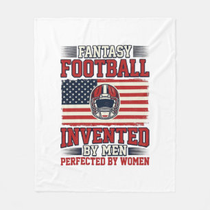 Couverture Polaire Chemise de sport vintage femmes de football fantas