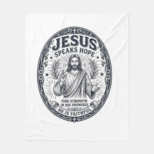 Couverture Polaire Chemise d'inclusion de la communauté sourde Jésus
