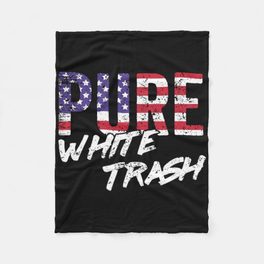Couverture Polaire Chemise drôle de Redneck (Devant)