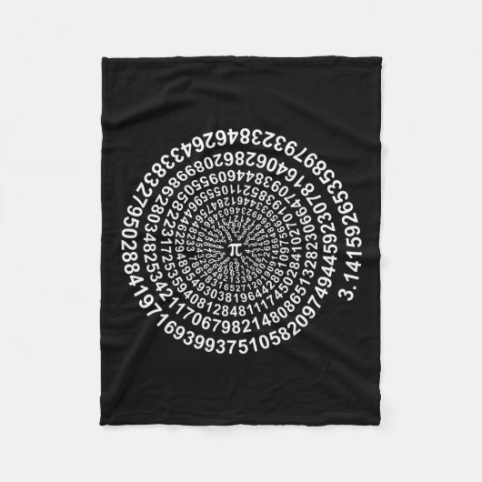 Couverture Polaire Chemise en maths Spiral Pi (Devant)