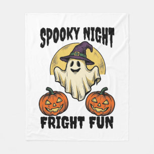 Couverture Polaire Chemise fantôme citrouille effrayante Halloween vi