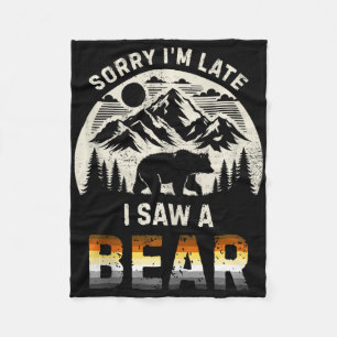 Couverture Polaire Chemise Gay Bear Pride Randonnée Rétro Drôle Tan p
