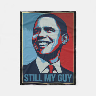 Couverture Polaire Chemise Obama Mon type est toujours Barack Obama C