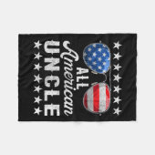 Couverture Polaire Chemise oncle américaine (Devant (Horizontal))