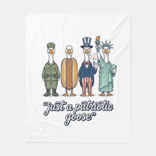 Couverture Polaire Chemise vectorielle vintage de la lignée de l'oie