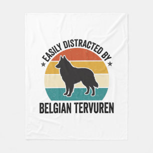 Couverture Polaire Chemise vintage pour amateur de Tervuren belge Des
