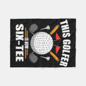 Couverture Polaire Chemises De Golf Anniversaire Pour Hommes 60e Anné (Devant (Horizontal))