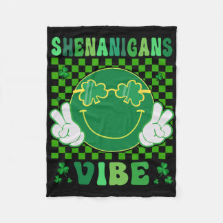 Couverture Polaire Chemises de la Saint-Patrick Shamrock Femmes Homme