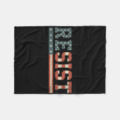 Couverture Polaire Chemises Drapeaux Américaines Pour Hommes Femmes (Devant (Horizontal))