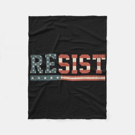 Couverture Polaire Chemises Drapeaux Américaines Pour Hommes Femmes (Devant)