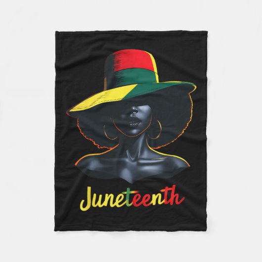 Couverture Polaire Chemises Juneteenth Femmes (Devant)