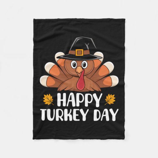 Couverture Polaire Chemises Thanksgiving Pour Enfants Garçons Toddler (Devant)