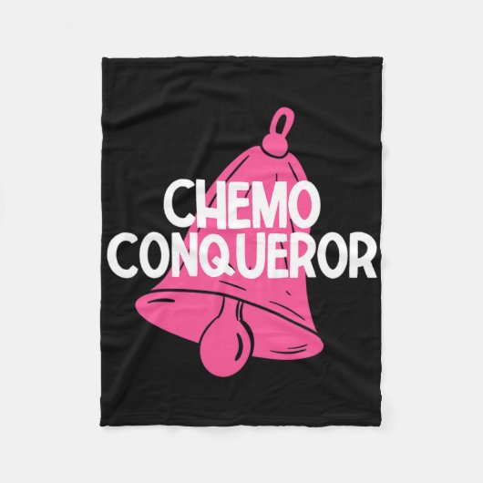 Couverture Polaire Chemo Conquérant Fin Du Traitement Chemo Bande De (Devant)