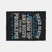 Couverture Polaire Cher Math Augmente Et Résoudre Vos Propres Problèm (Devant (Horizontal))