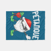 Couverture Polaire Cher Père Noël C'est La Faute De Mes Collègues Drô (Devant (Horizontal))