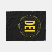 Couverture Polaire Chercheur Certifié De Dei Diversity Equity Inc (Devant (Horizontal))