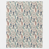 Couverture Polaire Chercheur tribal traditionnel et dynamique (Devant)