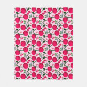 Couverture Polaire Cherry pattern  (Devant)