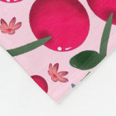 Couverture Polaire Cherry pattern  (Coin)