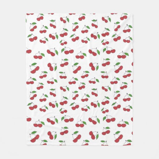 Couverture Polaire Cherry sauvage (Devant)