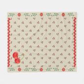 Couverture Polaire Cherry Zig Zag (Devant (Horizontal))