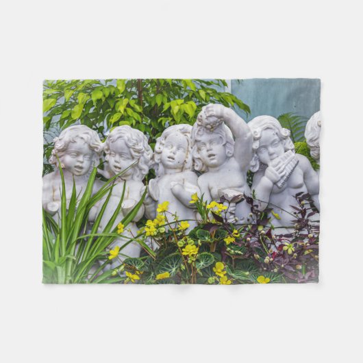 Couverture Polaire Chers petits anges... (Devant (Horizontal))
