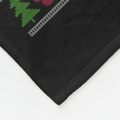 Couverture Polaire Chesapeake Bay Retriever Chandail de Noël chien an (Coin)