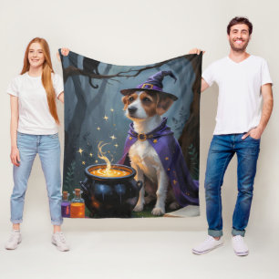 Couverture Polaire Chesapeake Bay Terrier Fantaisie d'Halloween