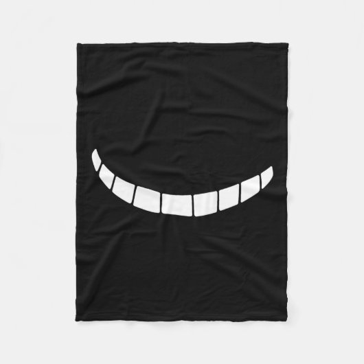 Couverture Polaire Cheshire Grinning Souriant Alice Au Pays Des Merve (Devant)