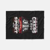 Couverture Polaire Chess Funny (Devant (Horizontal))