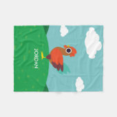 Couverture Polaire Chester le coq (Devant (Horizontal))
