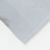 Couverture Polaire Cheval à travers la neige (Coin)