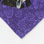 Couverture Polaire Cheval assez blanc de carrousel (Coin)