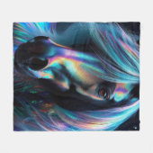 Couverture Polaire Cheval Avec Caractéristiques Iridescendantes (Devant (Horizontal))