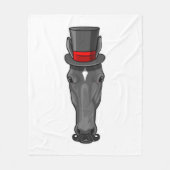 Couverture Polaire Cheval avec Cylindre (Devant)