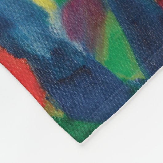 Couverture Polaire Cheval bleu I par Franz Marc (Coin)