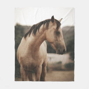 COUVERTURE POLAIRE CHEVAL BROWN