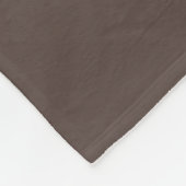 Couverture Polaire Cheval Brown avec le licou (Coin)