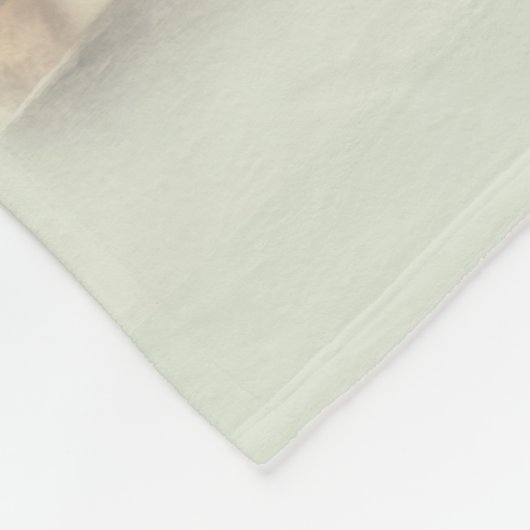 Couverture Polaire Cheval Brown avec le licou (Coin)