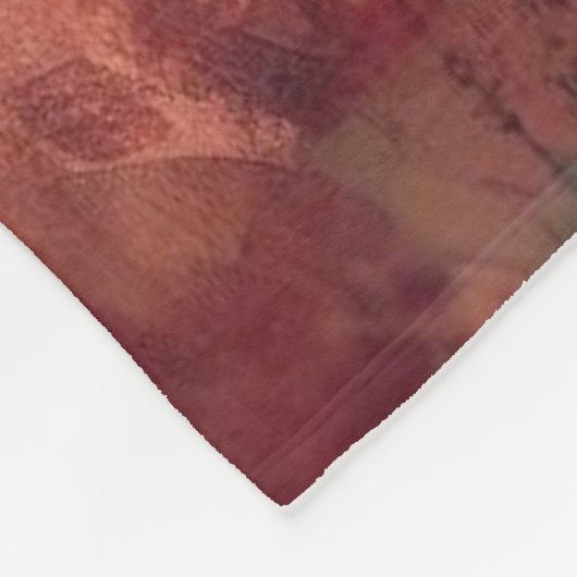 Couverture Polaire Cheval Brown de Noël Daté (Coin)