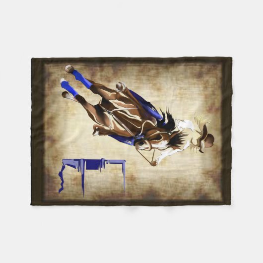 COUVERTURE POLAIRE CHEVAL DE BARIL (Devant (Horizontal))