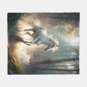 Couverture Polaire Cheval de course (Devant (Horizontal))