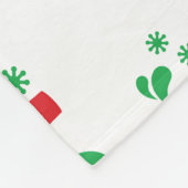 Couverture Polaire Cheval de Dala suédois : Art folklorique (Coin)